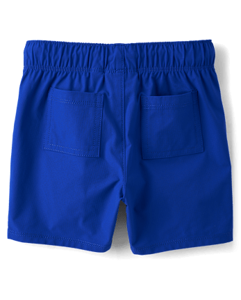 Baby And Toddler Boys Quick Dry Ripstop Pool To Play Active Shorts
