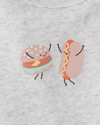 Baby Boys Snacks Bodysuit 5-Pack