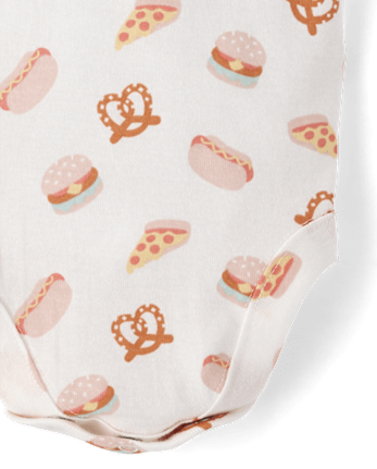 Baby Boys Snacks Bodysuit 5-Pack