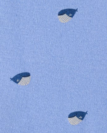 Baby Boys Whale Bodysuit 5-Pack