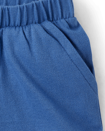 Baby Boys Shark 2-Piece Playwear Set