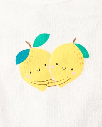 Baby Girls Lemon Bodysuit 5-Pack