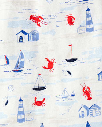 Baby Girls Nautical Flutter Dress