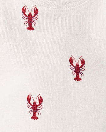 Baby Boys Lobster 3-Piece Outfit Set