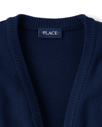 Girls Open Front Cardigan