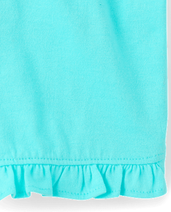 Lot de 3 shorts à volants coquillage pour bébés filles