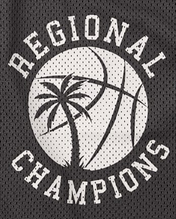 Kids Quick Dry Varsity Mesh Basketball Tank Top