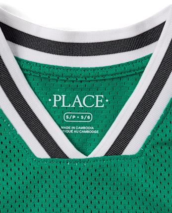 Kids Quick Dry Varsity Mesh Basketball Tank Top