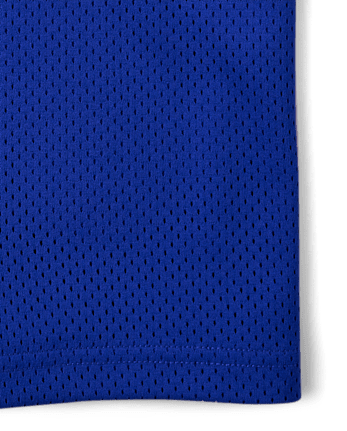 Boys Quick Dry Varsity Mesh Basketball Tank Top