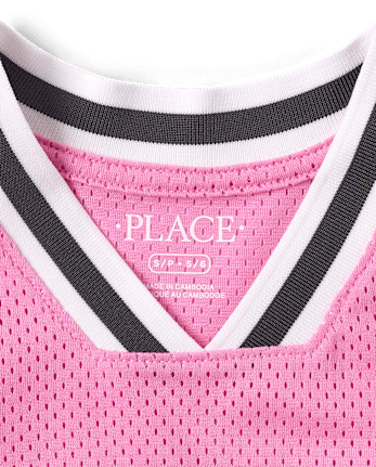 Kids Quick Dry Varsity Mesh Basketball Tank Top