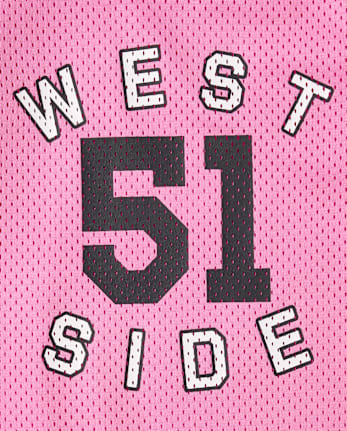 Kids Quick Dry Varsity Mesh Basketball Tank Top