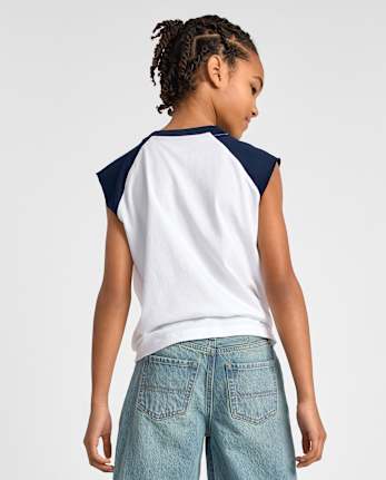 Boys Colorblock Muscle Tank Top