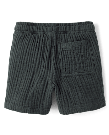 Boys Gauze Pull On Shorts