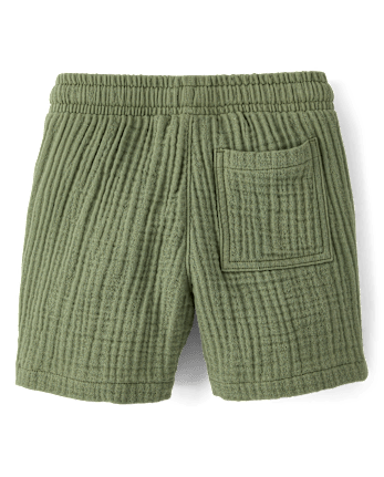 Boys Gauze Pull On Shorts