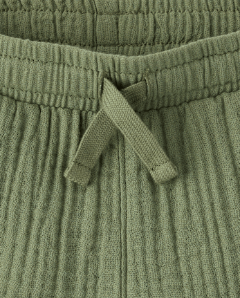 Boys Gauze Pull On Shorts