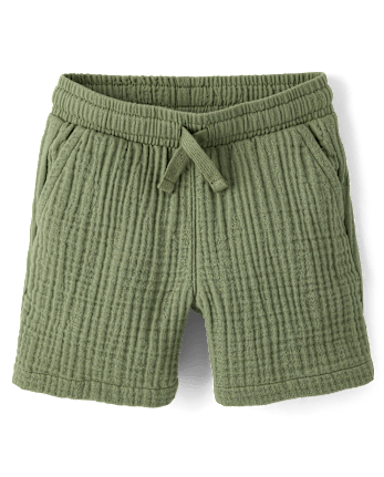 Boys Gauze Pull On Shorts