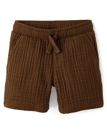 Boys Gauze Pull On Shorts