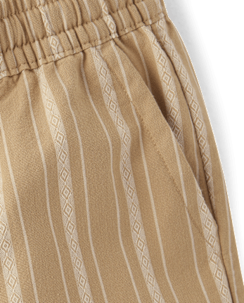 Boys Embroidered Pull On Shorts