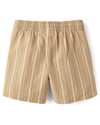 Boys Embroidered Pull On Shorts