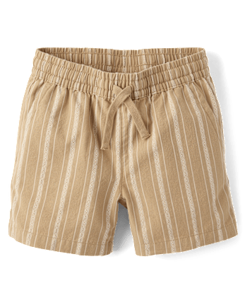 Boys Embroidered Pull On Shorts