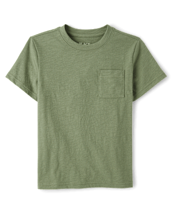 Boys Pocket Tee