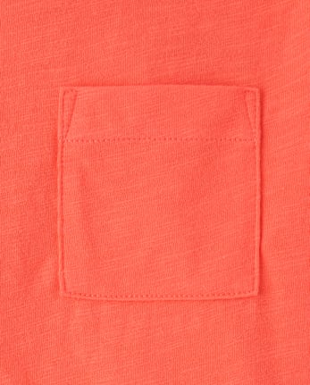 Boys Pocket Tee