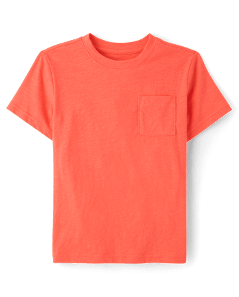 Boys Pocket Tee