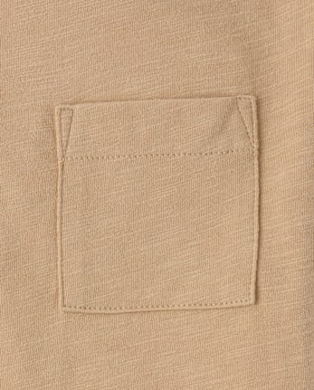 Boys Pocket Tee