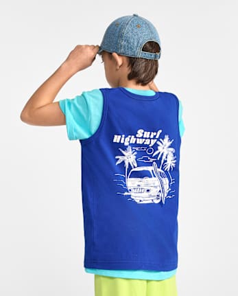 Débardeur graphique pour garçon