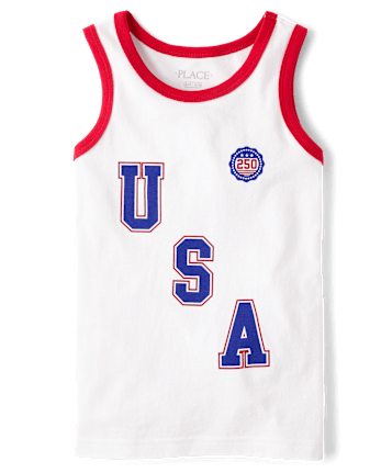 Boys USA Tank Top