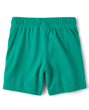 Kids Quick Dry Lined Mesh Soccer Shorts