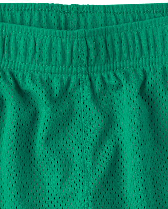 Kids Quick Dry Lined Mesh Soccer Shorts