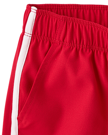 Boys Quick Dry Contrast Active Shorts