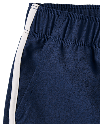 Boys Quick Dry Contrast Active Shorts