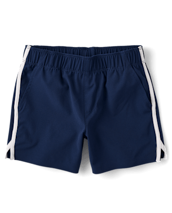 Boys Quick Dry Contrast Active Shorts