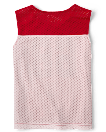 Boys Quick Dry Varsity Mesh Muscle Tank Top