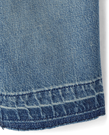 Kids Ripped Hem Jorts