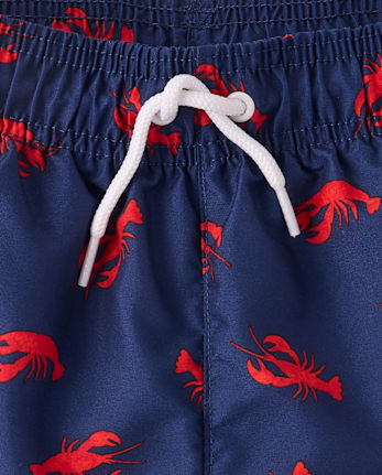 Boys Lobster Rashguard Swimsuit