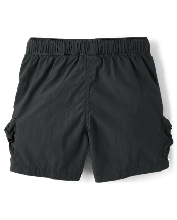 Boys Pull On Zip Cargo Shorts