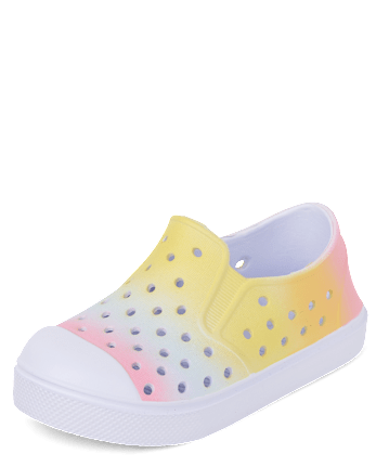 Toddler Girls Rainbow Ombre Water Sneakers