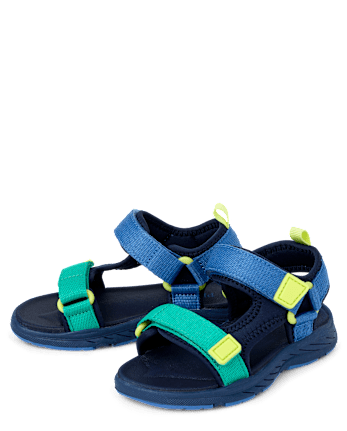 Toddler Boys Colorblock Webbed Sandals