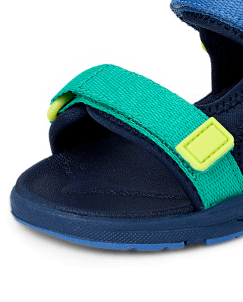 Toddler Boys Colorblock Webbed Sandals