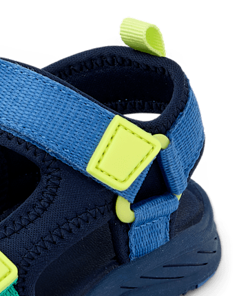 Toddler Boys Colorblock Webbed Sandals