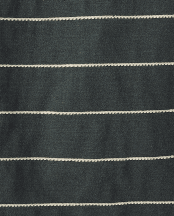 Boys Striped Textured Henley Tee