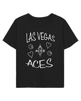 Baby And Toddler Girls WNBA Las Vegas Aces Graphic Tee