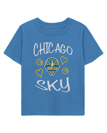 Baby And Toddler Girls WNBA Chicago Sky Graphic Tee