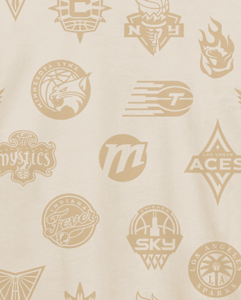 Girls WNBA Team Logo Graphic Tee