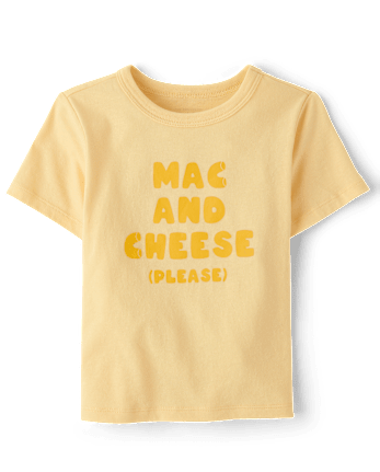 Baby And Toddler Mac And Cheese Graphic Tee