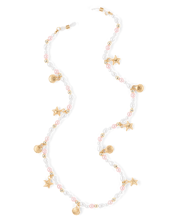 Girls Seashell Beaded Sunglasses Chain