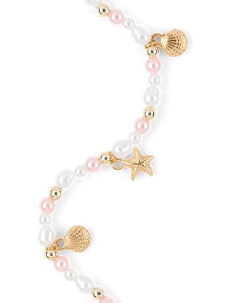 Girls Seashell Beaded Sunglasses Chain